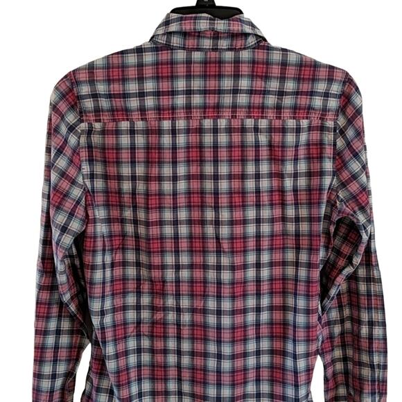 EUC American Eagle Plaid Shirt - Picture 5 of 6